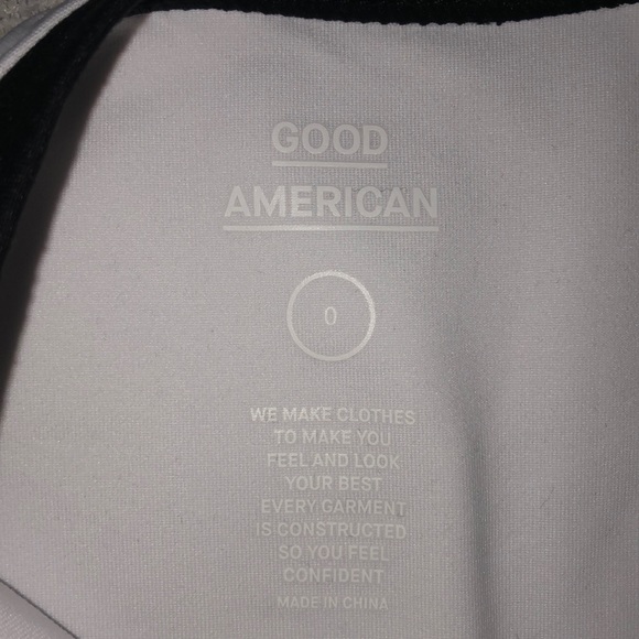 NEW! Good American Bodysuit Size 0 - Picture 5 of 10